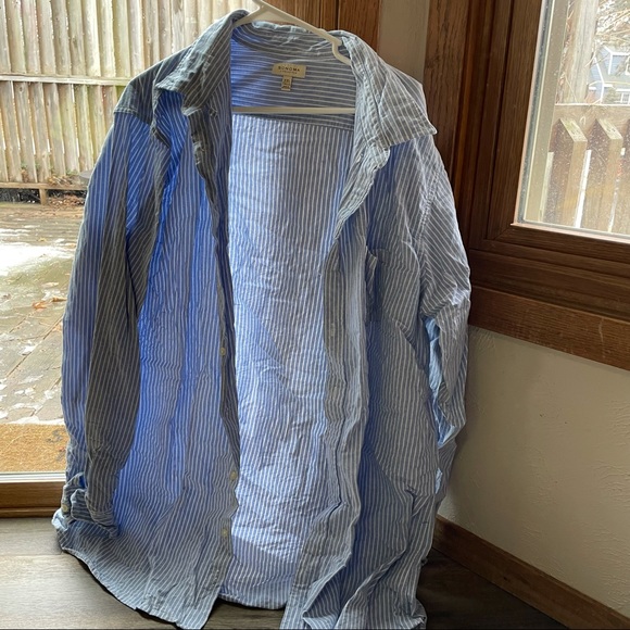 XXL Tall Sonoma Striped Button Down - Picture 2 of 3